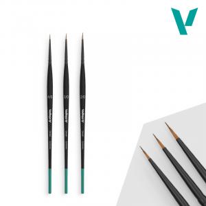 Vallejo Brush definition set synthetic hair (4,0/3,0/2,0) pensselisetti