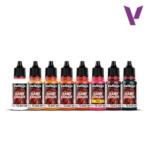 Vallejo Fire Dragons set 8 x 18ml