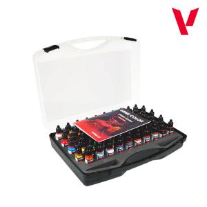 Vallejo Foundation Case 80 x 18ml opaque colors maalisetti