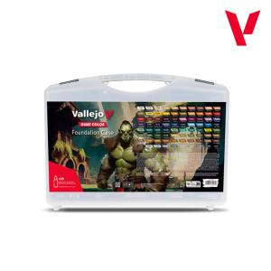 Vallejo Foundation Case 80 x 18ml opaque colors maalisetti