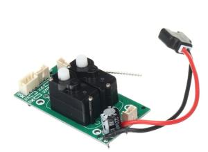 VOLANTEX RECEIVER-4CH WITH GYRO, SERVOS 761-2S BLACK