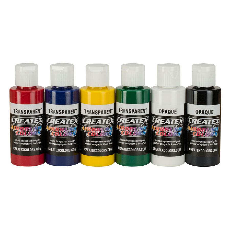 Createx Transparent Set 6x60ml