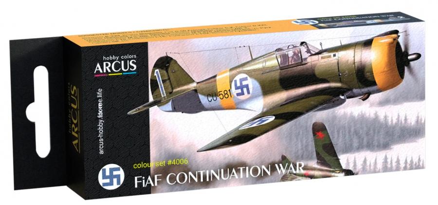 Arcus FiAF Suomen ilmavoimien (jatkosota) maalisetti (6 maalia)