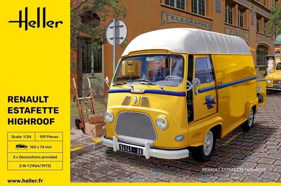 Heller 1/24 Renault Estafette High Roof