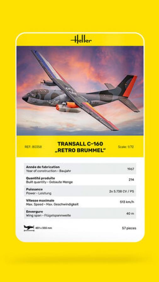 1/72 Transall C-160 Retro Brummel