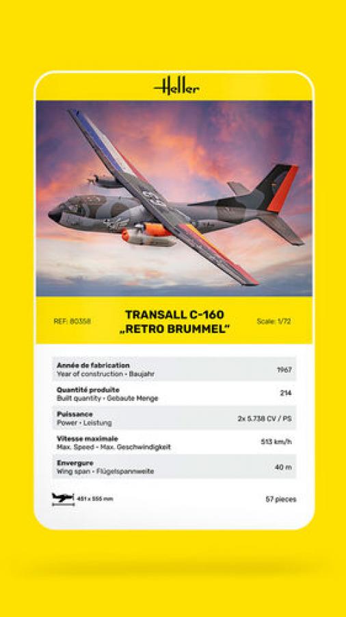 1/72 TRANSALL C-160 RETRO BRUMMEL