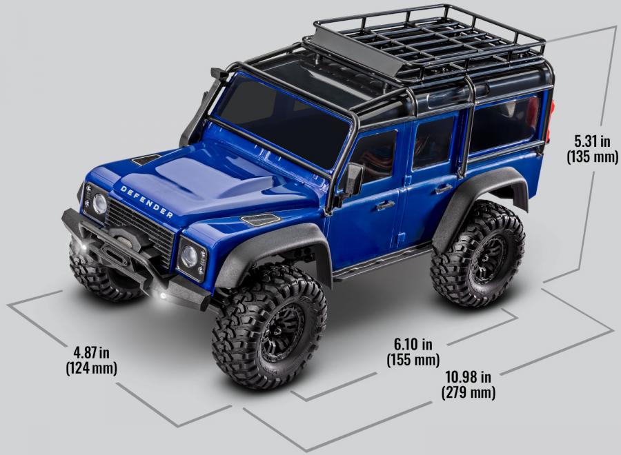 Traxxas TRX-4M 1/18 Land Rover Defender Crawler RTR TRX97054-1