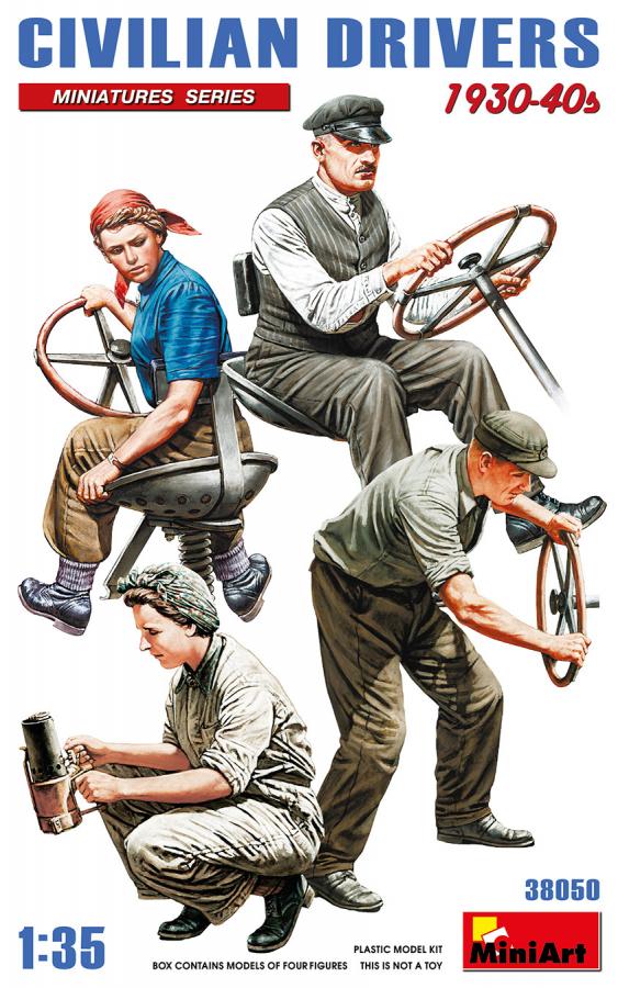 1/35 Civilian Drivers 1930-40s