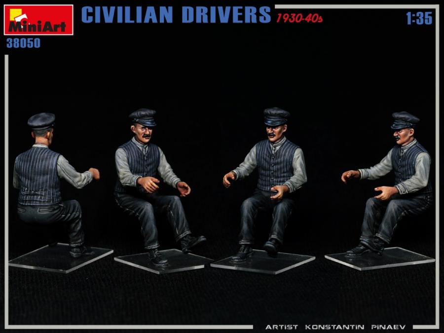 1/35 Civilian Drivers 1930-40s