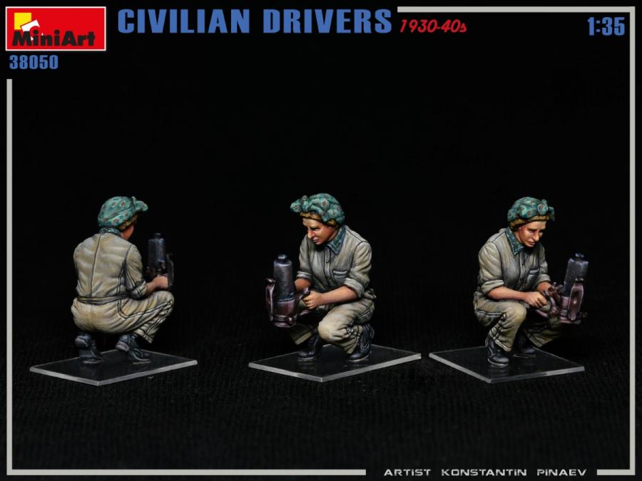 1/35 Civilian Drivers 1930-40s