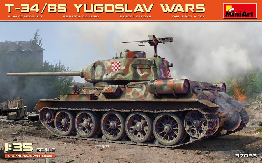 1/35 T-34/85 Yugoslav Wars