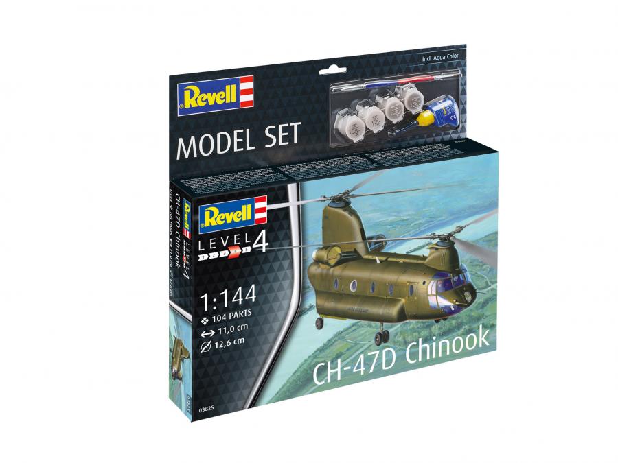 1/144 Model Set CH-47D Chinook