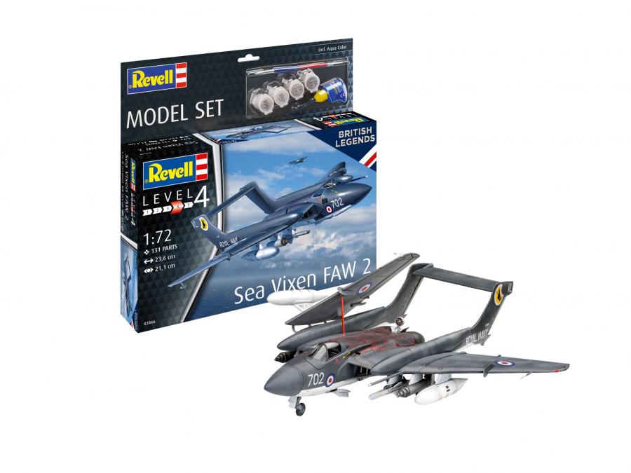 Revell 1/72 Model Set British Legends: Sea Vixen FAW 2