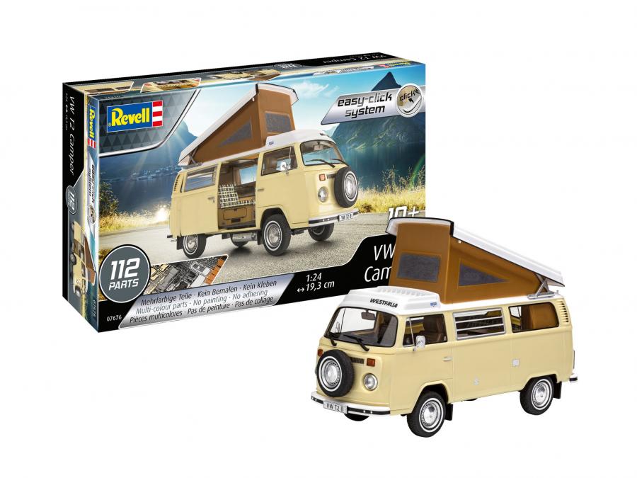 Revell Model Set VW T2 Camper (easy-click) 1:24