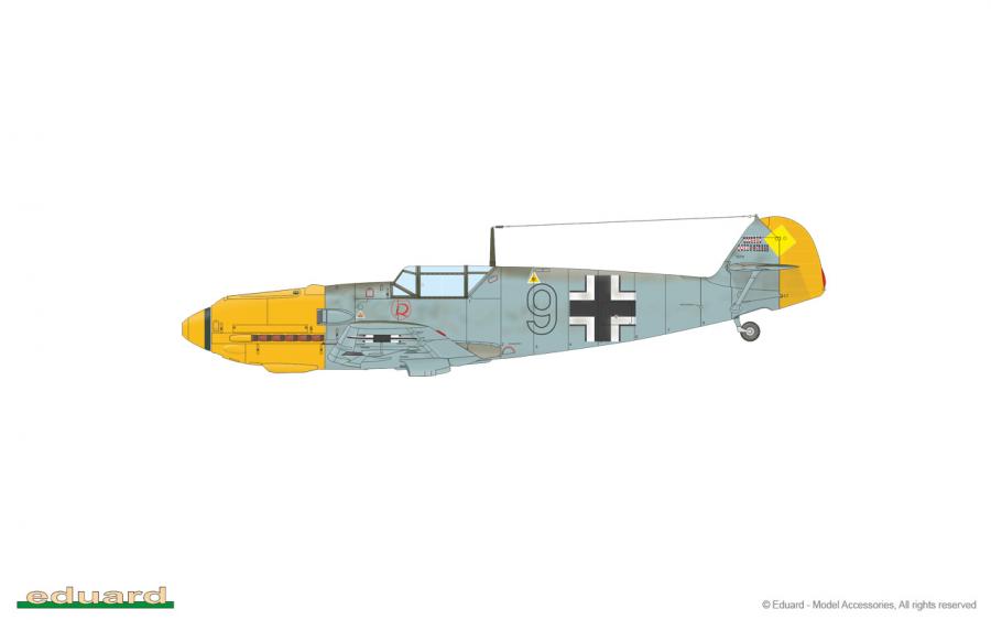 1/72 Bf 109E-3 Profipack