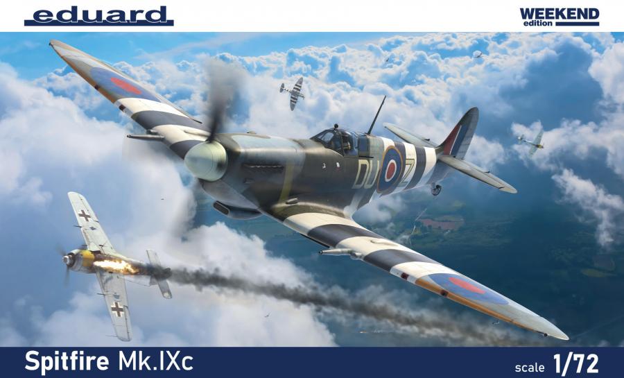 1/72 Spitfire Mk.IXc Weekend edition