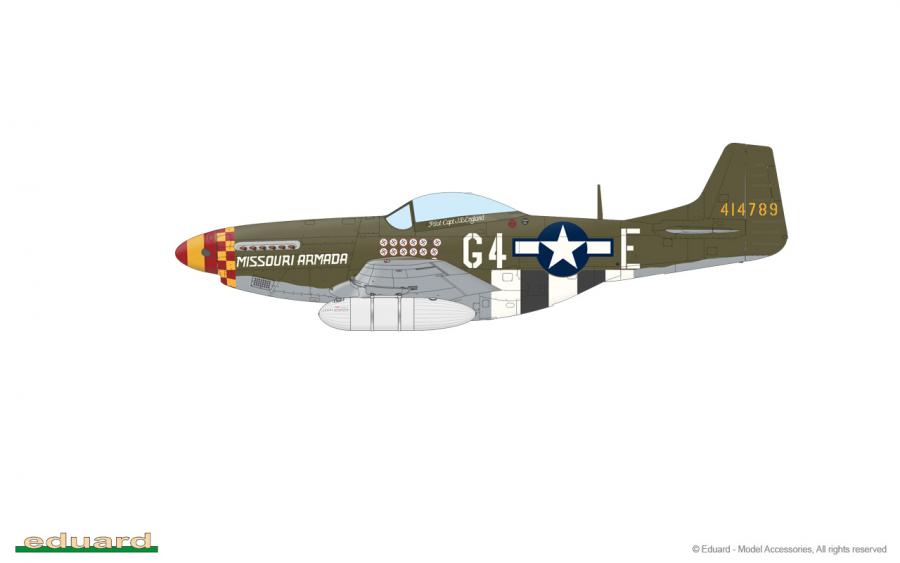 1/48 P-51D-10 Mustang, Weekend edition