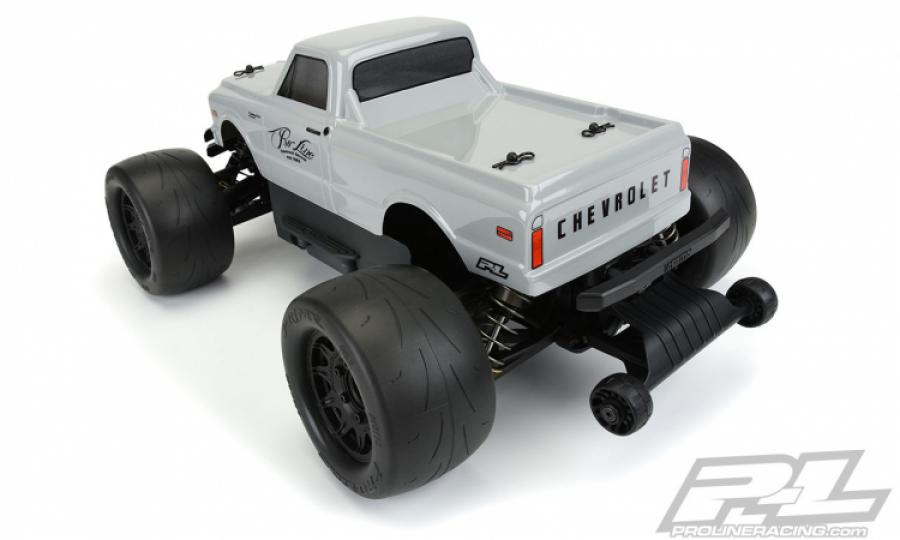 1972 ChevyÂ® C-10T Tough-Color (Stone Gray) Body for StampedeÂ®