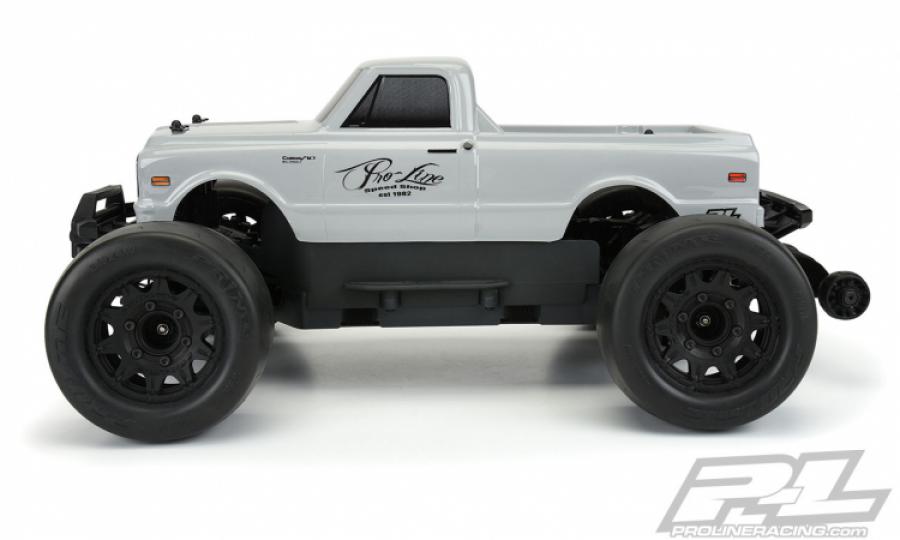 1972 ChevyÂ® C-10T Tough-Color (Stone Gray) Body for StampedeÂ®