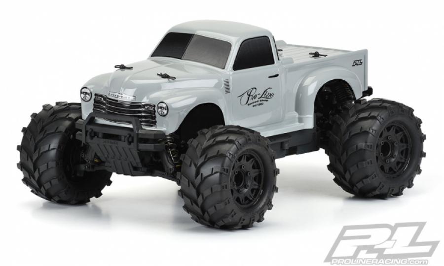 Early 50's Chevy® Tough-Color (Stone Gray) Body for Stampede® & Granite