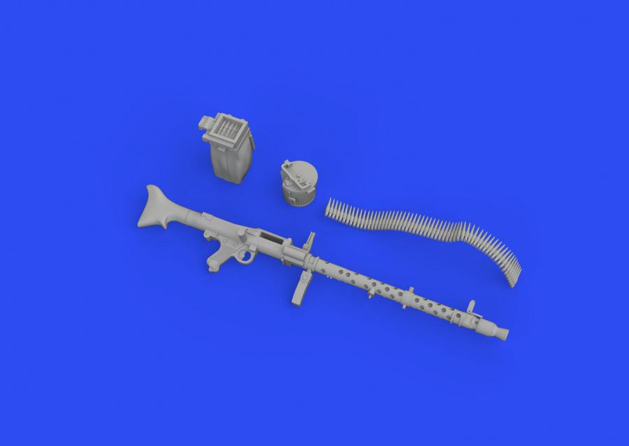Eduard 1/35 MG 34 gun with ammunition belt (3D PRINT)