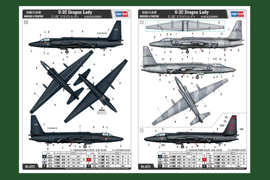 1/72 U-2C Dragon Lady