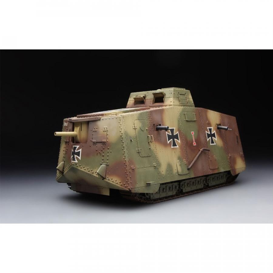 1/35 German A7V Tank (Krupp) & Engine, Limited Edition