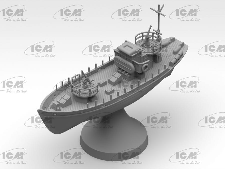 1/350 KFK Kriegsfischkutter, WWII German multi-purpose boat