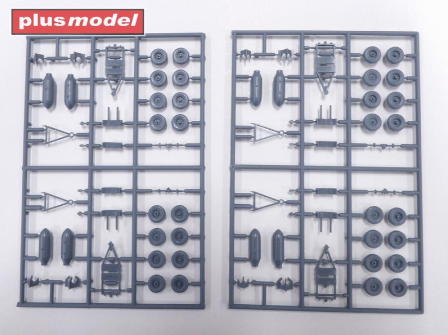 1/48 Bomb trailer Mk 2 (4 trailers)