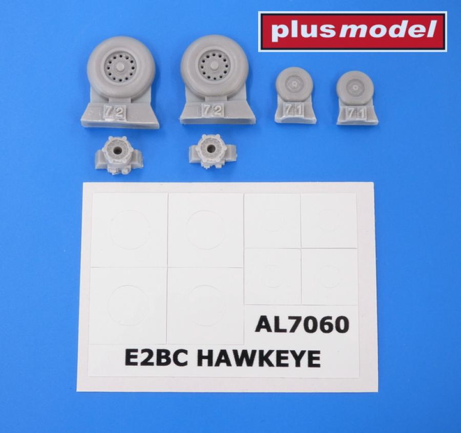 1/72 E2C Hawkeye wheels (resin)