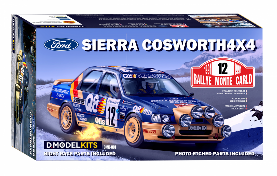 1/24 FORD SIERRA COSWORTH 4X4 RALLY MONTECARLO 1991