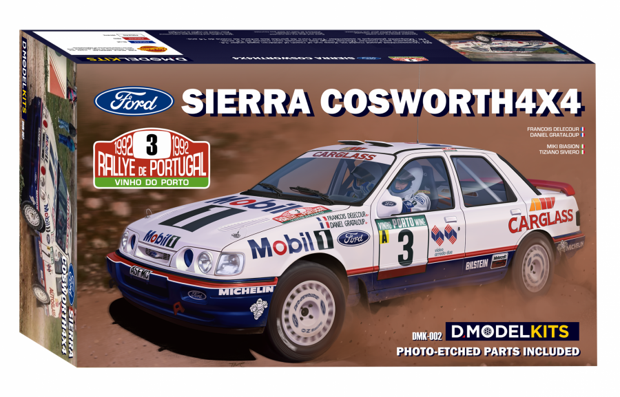 1/24 FORD SIERRA COSWORTH 4X4 RALLY PORTUGAL 1992