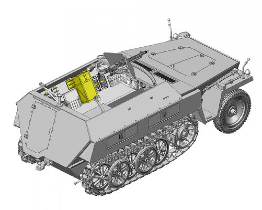 1:35 le.SPW Sd.Kfz.250/1 Ausf.B (neu)