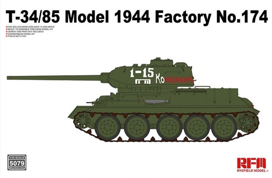 1/35 T-34/85 Model 1944 Factory No.174