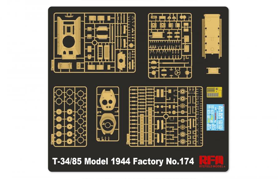 1/35 T-34/85 Model 1944 Factory No.174