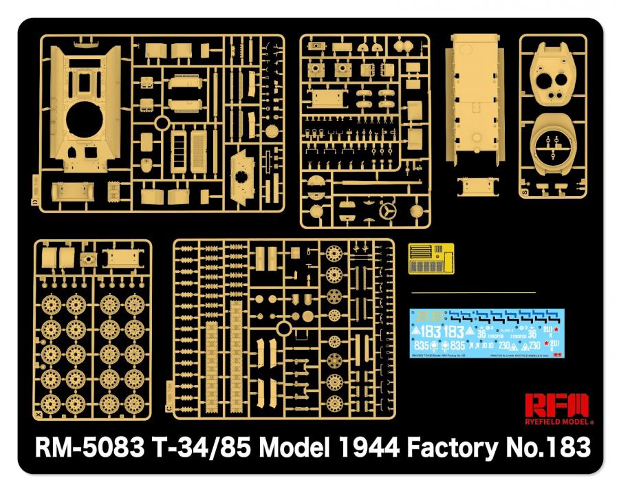 1/35 T-34/85 Model 1944 Factory No.183