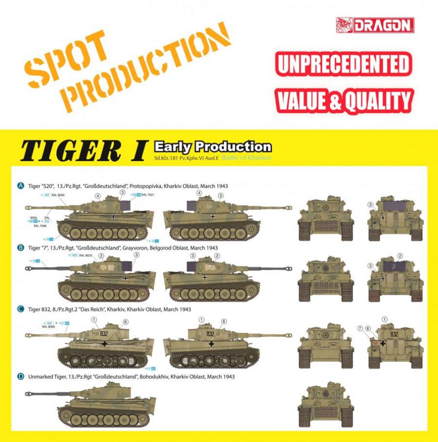 1/35 Tiger I Early Production Battle of Kharkov (Bonus Version)