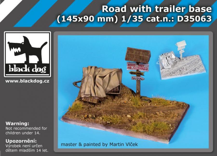 1/35 Road with trailer base