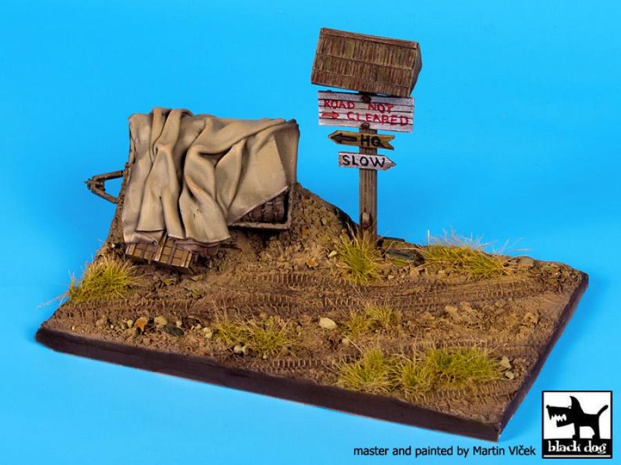 1/35 Road with trailer base