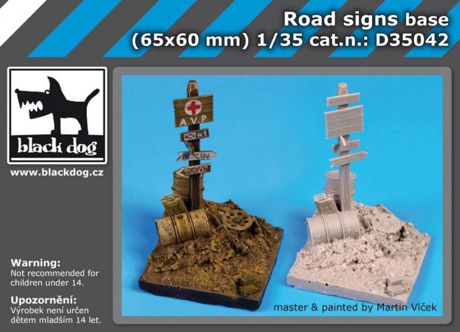 1/35 Road signs base