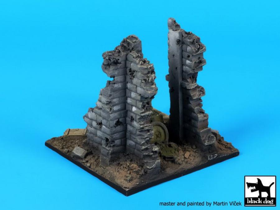 1/35 Berlin ruin base