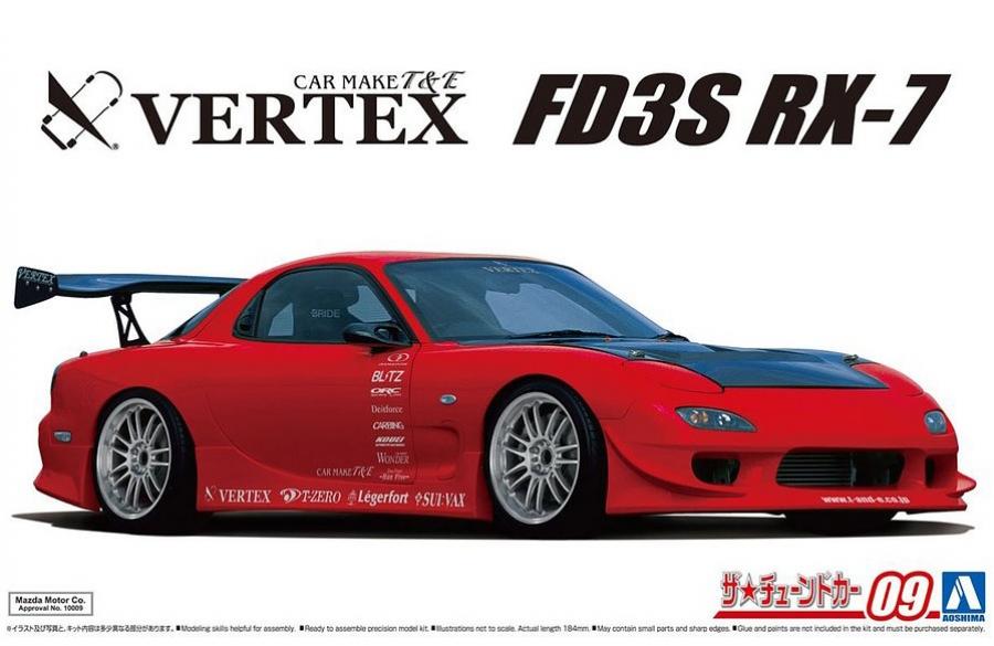1/24 VERTEX FD3S RX-7 1999 (Mazda)