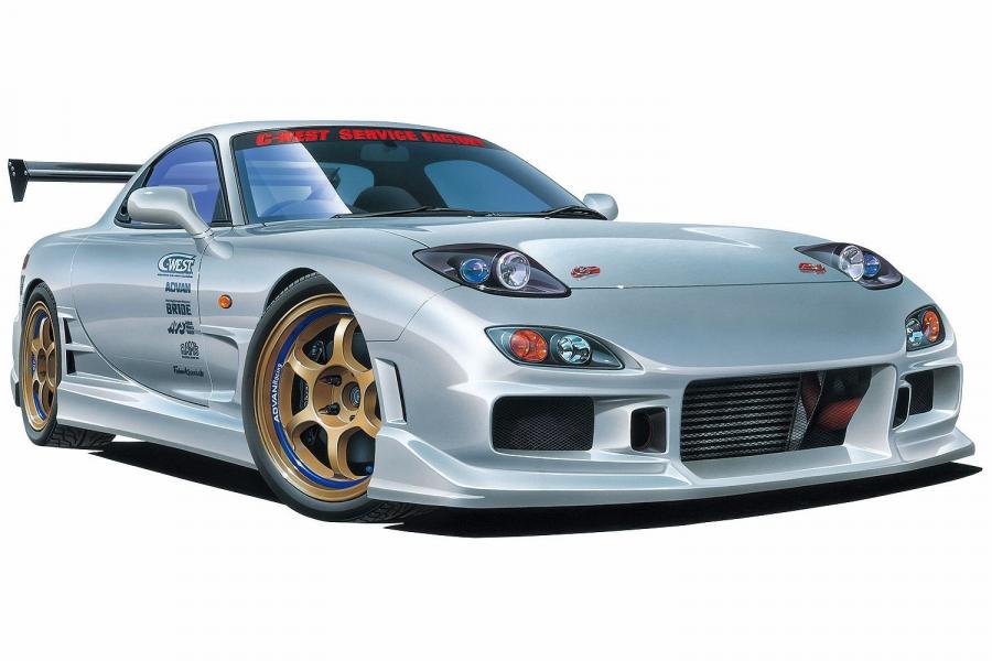 1/24 MAZDA C-WEST FD3S RX-7 '99