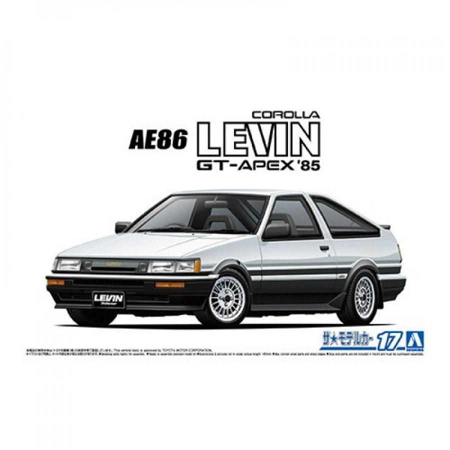 1/24 TOYOTA AE86 COROLLA LEVIN '85