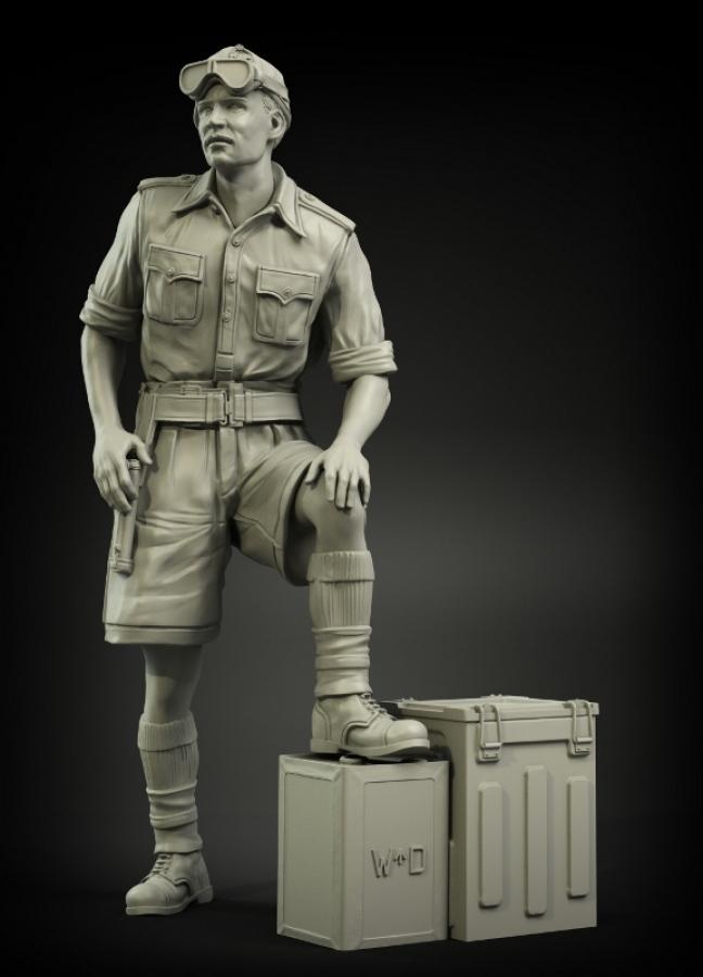 1:35 British RAC officer North Africa No.1