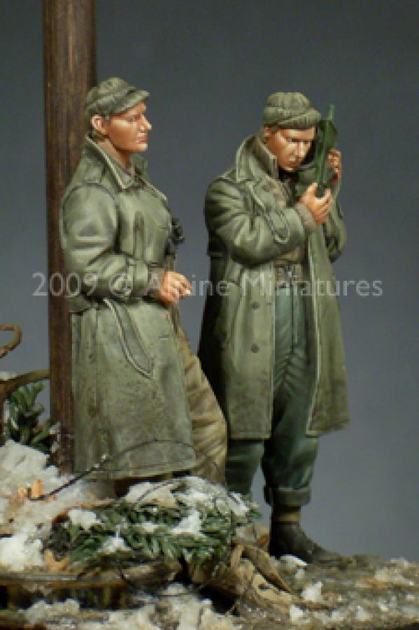 1:35 WW2 US Army Officer Set (2 Figures)