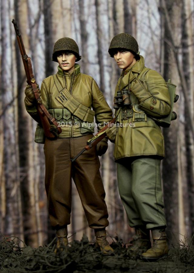 1:35 WW2 US Infantry Set