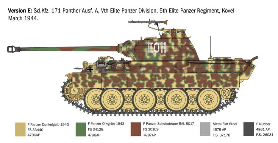 1:35 German Panther Ausf. A