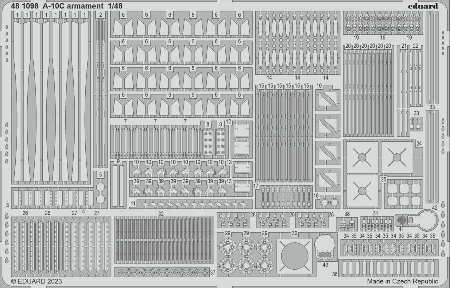 1/48 A-10C armament for HOBBY BOSS kit