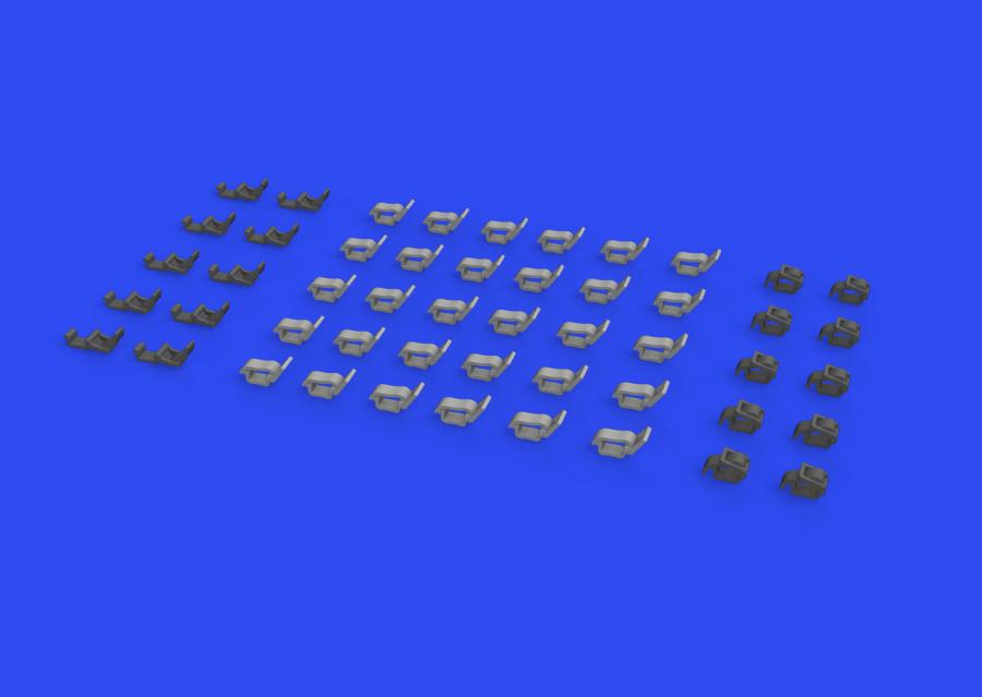 Eduard 1/35 WWII German clamps Type 2, 3D PRINT